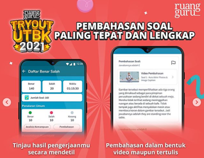 5 Manfaat Daftar Tryout di Ruangguru 2020/2021