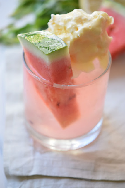 Watermelon Strawberry Lemonade Recipe