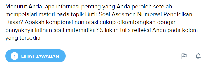 Menurut anda, apa informasi penting yang anda peroleh setelah mempelajari materi pada topik butir so