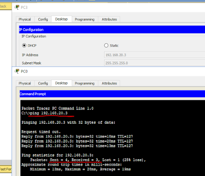 ping Packet Tracer