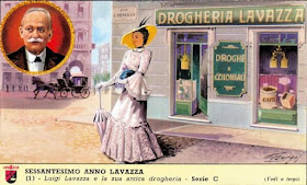 Luigi Lavazza's original Turin grocery shop