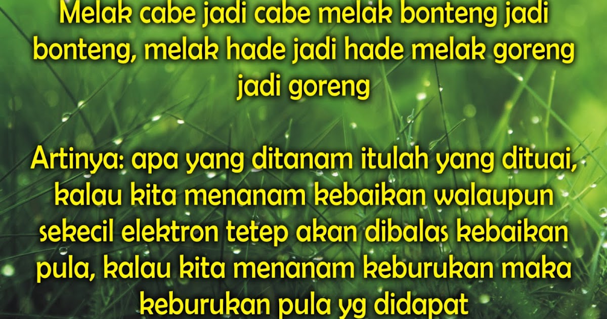 Kata mutiara bahasa sunda kahirupan