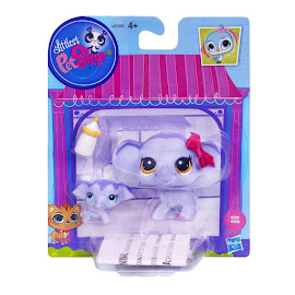 Littlest Pet Shop Mommy and Baby Elephant (#3598) Pet
