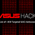 Here's the List of ~600 MAC Addresses Targeted in Recent ASUS Hack