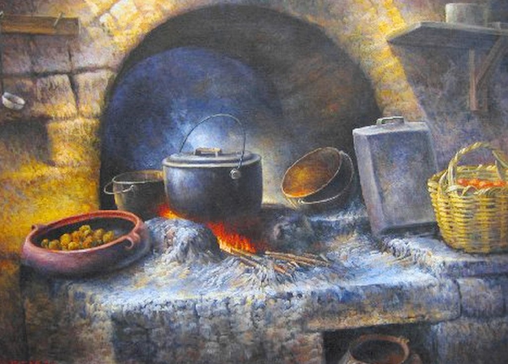 Imágenes Arte Pinturas: COCINAS ÓLEO