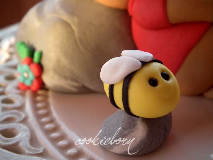 Made by me… Arhan�ın Winnie The Pooh Temalı Pasta Figürleri