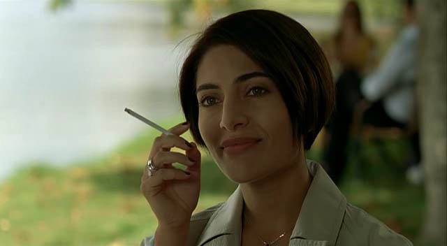 Catherine Bell Smoking Cigarettes