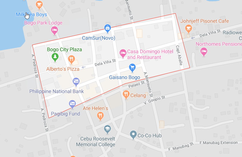 Carbon Market Cebu Map Barangay Carbon - The Bogo Times