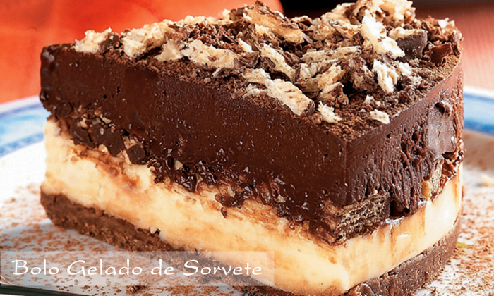 Bolo  de Sorvete 