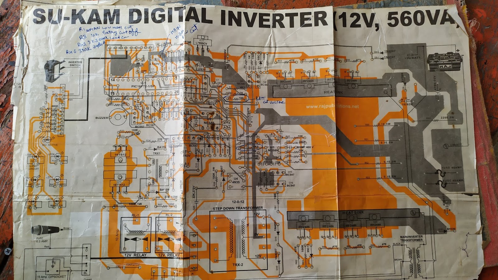 Sukam inverter diagram Sukam inverter diagram