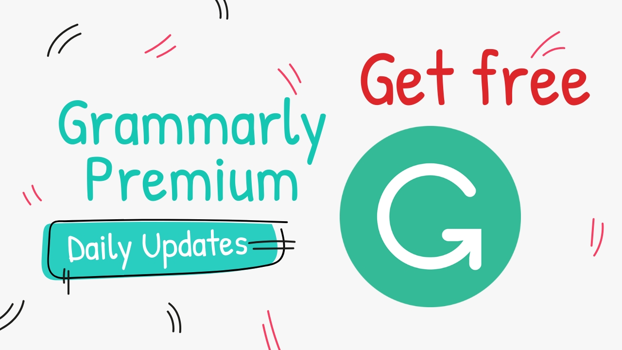 grammarly premium accounts for free