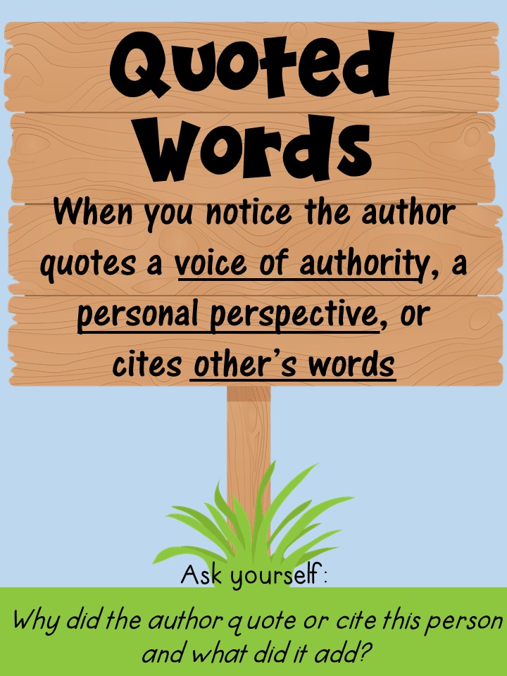 Notice and Note Nonfiction Signposts: FREE Resources ...