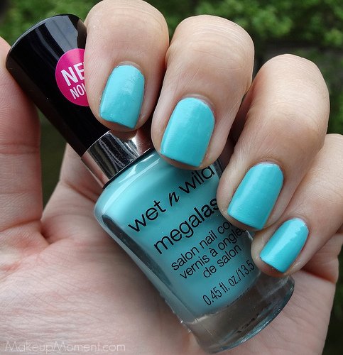 Wet n' Wild Megalast Nail Color: I Need a Refresh-Mint - Makeup Moment