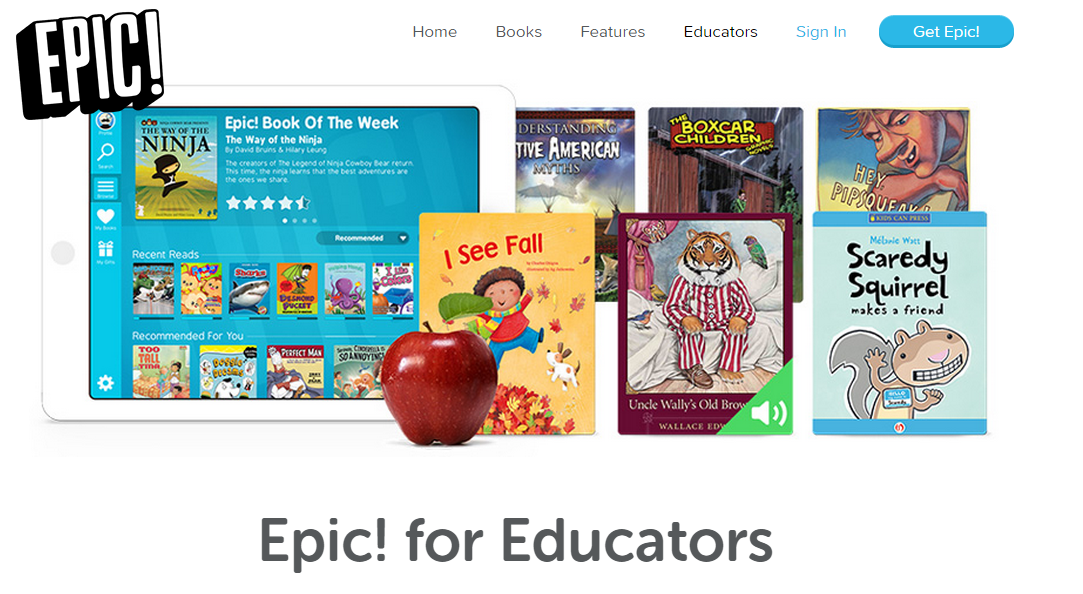 Teaching MOMster EPIC book appFREE for educators!