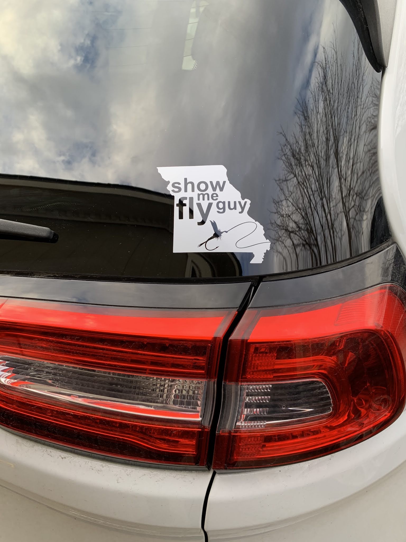 The Show Me Fly Guy: New Back Window Sticker
