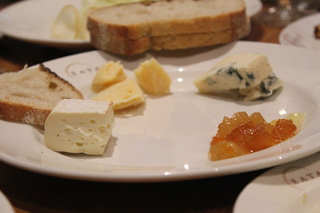 Charcuterie and cheese at Eataly, NYC