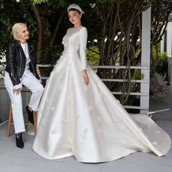 Noivas famosas da Dior