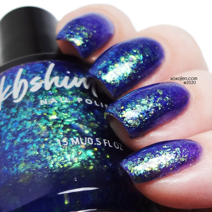 xoxoJen's swatch of KBShimmer Moumantai
