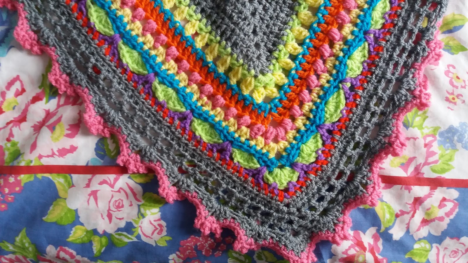 Makings from the Madhouse Sunday Shawl, Desmelda Blanket & the Election!