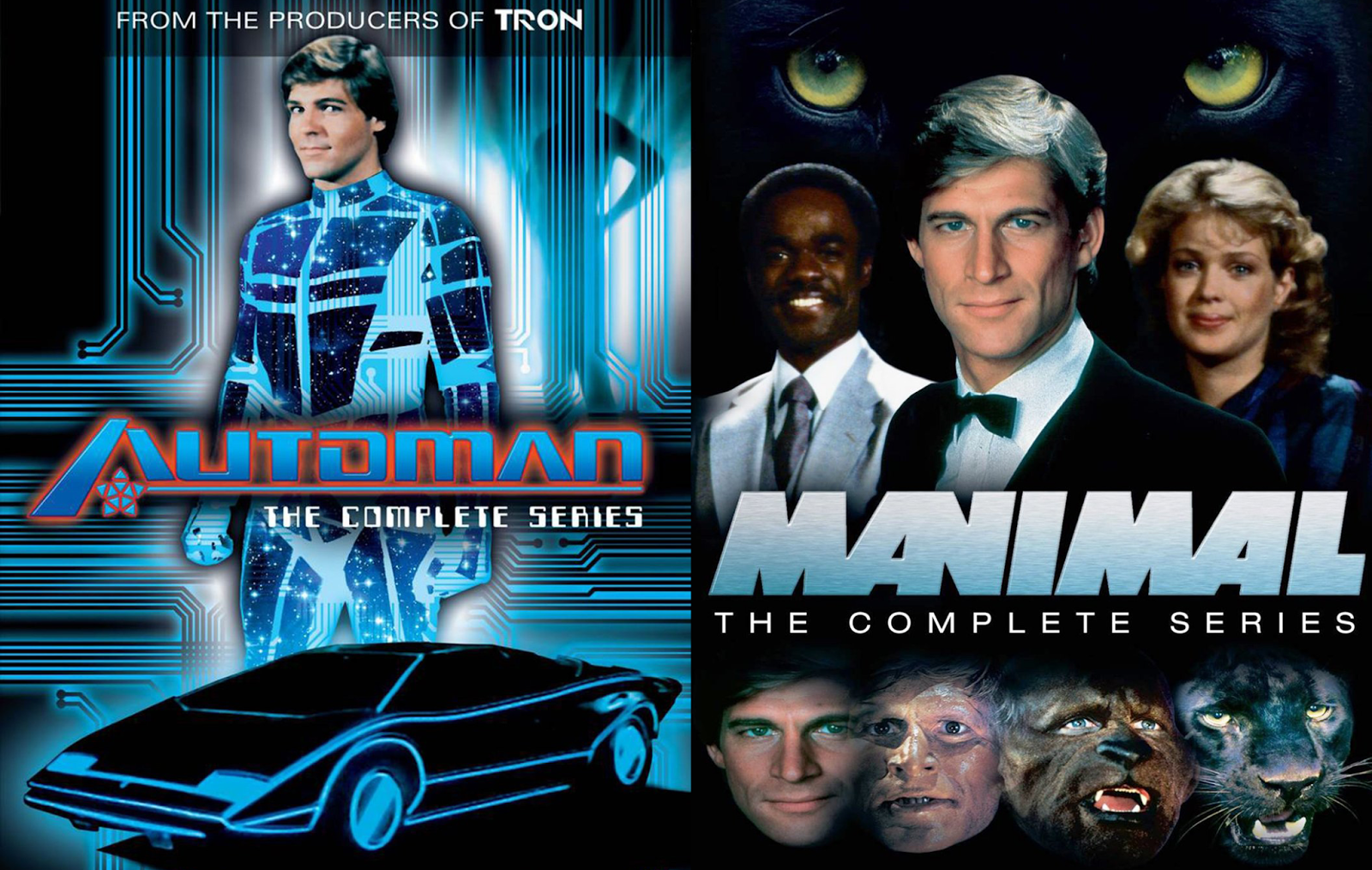 Shortlived 80s Tv Shows Automan And Manimal Coming To Dvd This November