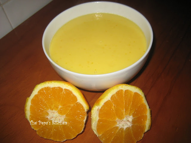 crema de naranja orange curd thermomix