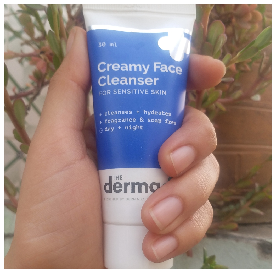 The Derma Co Creamy Face Cleanser for Sensitive Skin Review