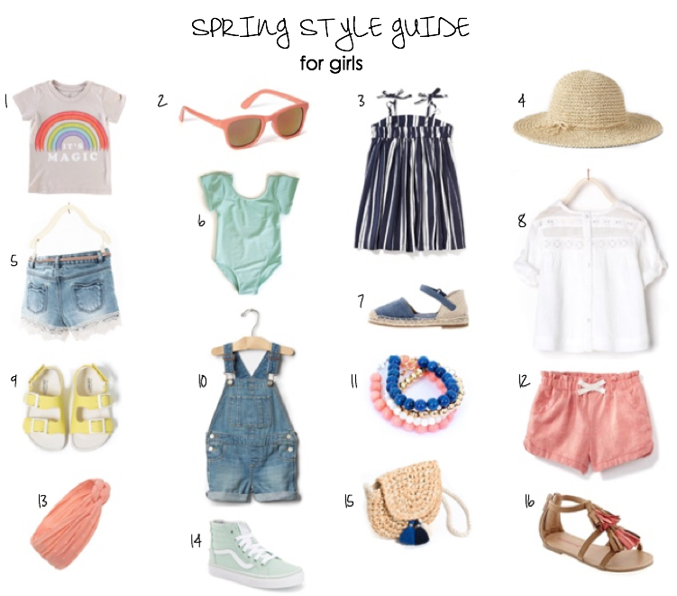 The Summer Days: Spring Style Guide for Littles