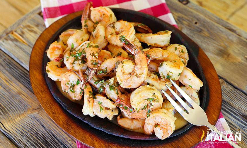 LemonGarlic Shrimp (With Video)