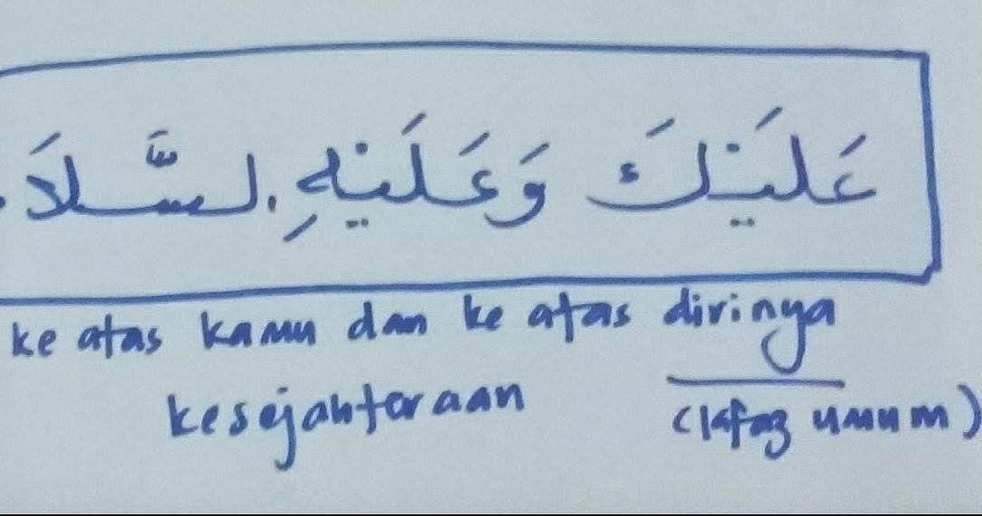 CARA NAK BAGI SALAM MELALUI ORANG TENGAH