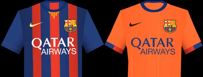 Nueva camiseta del FC Barcelona 2014-2015