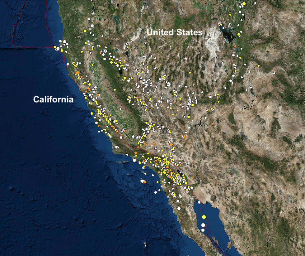 The Big Wobble Major Earthquakes 2019