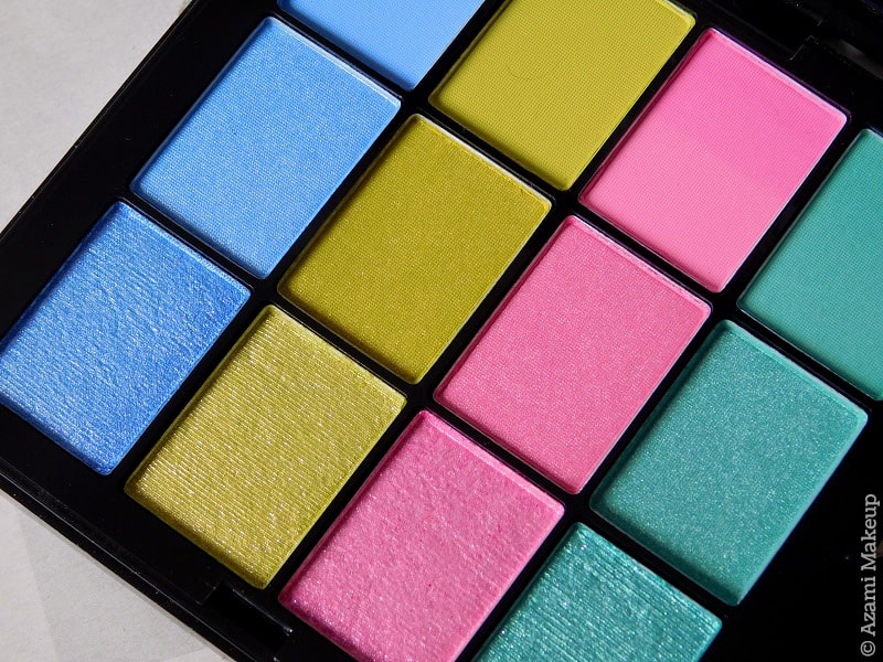 NYX Cosmetics | Ultimate Multi Finish Eyeshadow Palette USP05 Electric Review & Swatches - London & Paris Makeup Artist - Beauty Blogger