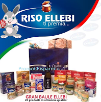 Vinci gratis 20 prodotti Riso Ellebi con il Baule Fantasia Logo Vinci gratis 20 prodotti Riso Ellebi con il Baule Fantasia