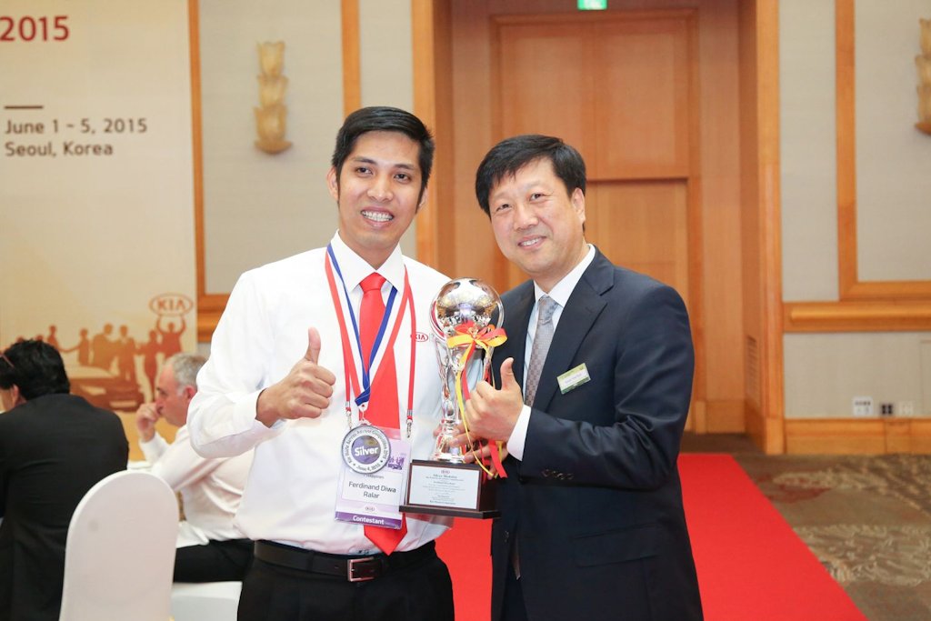 Kia Philippines's Technician Recognized in Kia World Service Advisor