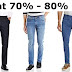 Mega Discounts - Top Brands Trousers at Flat 70-80% From Rs. 419 + Free Shipping