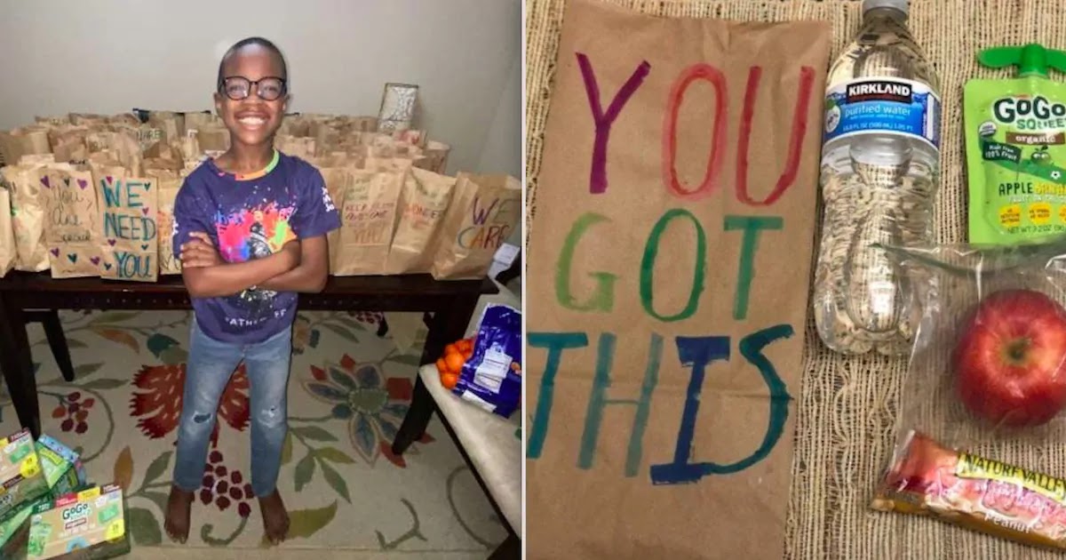 5th Grader On A Mission To Deliver 100,000 Meals To People In Need Across Texas Before Thanksgiving 5th Grader On A Mission To Deliver 100,000 Meals To People In Need Across Texas Before Thanksgiving
