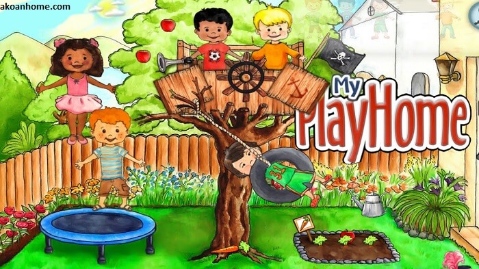 تحميل لعبة ماي بلاي هوم البيت للكمبيوتر مجانا كل الأجزاء البيت السوق المستشفى المدرسة