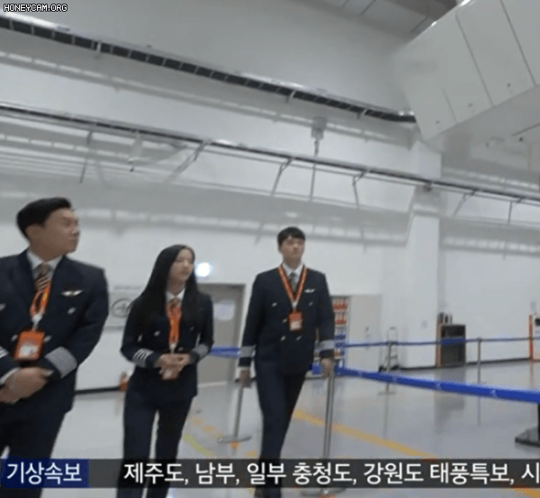 [연예] [움짤]         승무원으로 만났었던 황장수와 우주소녀 보나.if -  와이드섬