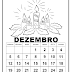 CALENDÁRIO PARA COLORIR 2021  - DEZEMBRO