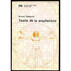 libro teoria de la arquitectura enrico tedeschi