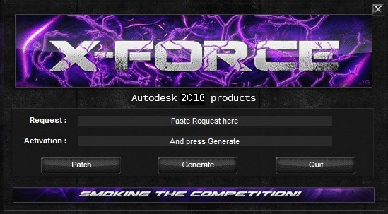 DESCARGAR X-FORCE 2018 (KEYGEN QUE SERVIRA PARA ACTIVAR CUALQUIER PRODUCTO DE AUTODESK 2018)