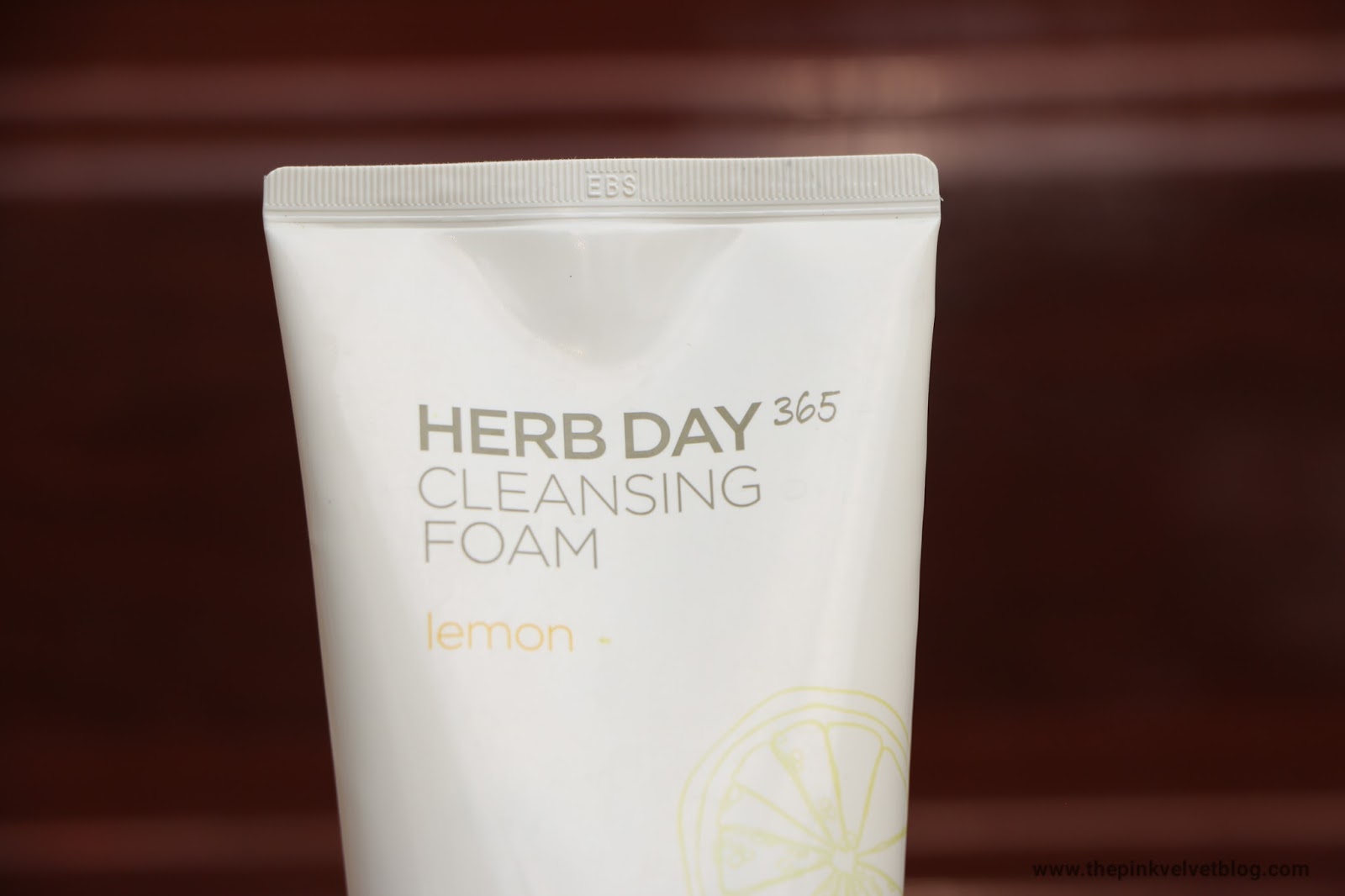 The Face Shop Herb Day 365 Cleansing Foam Lemon Review The Pink