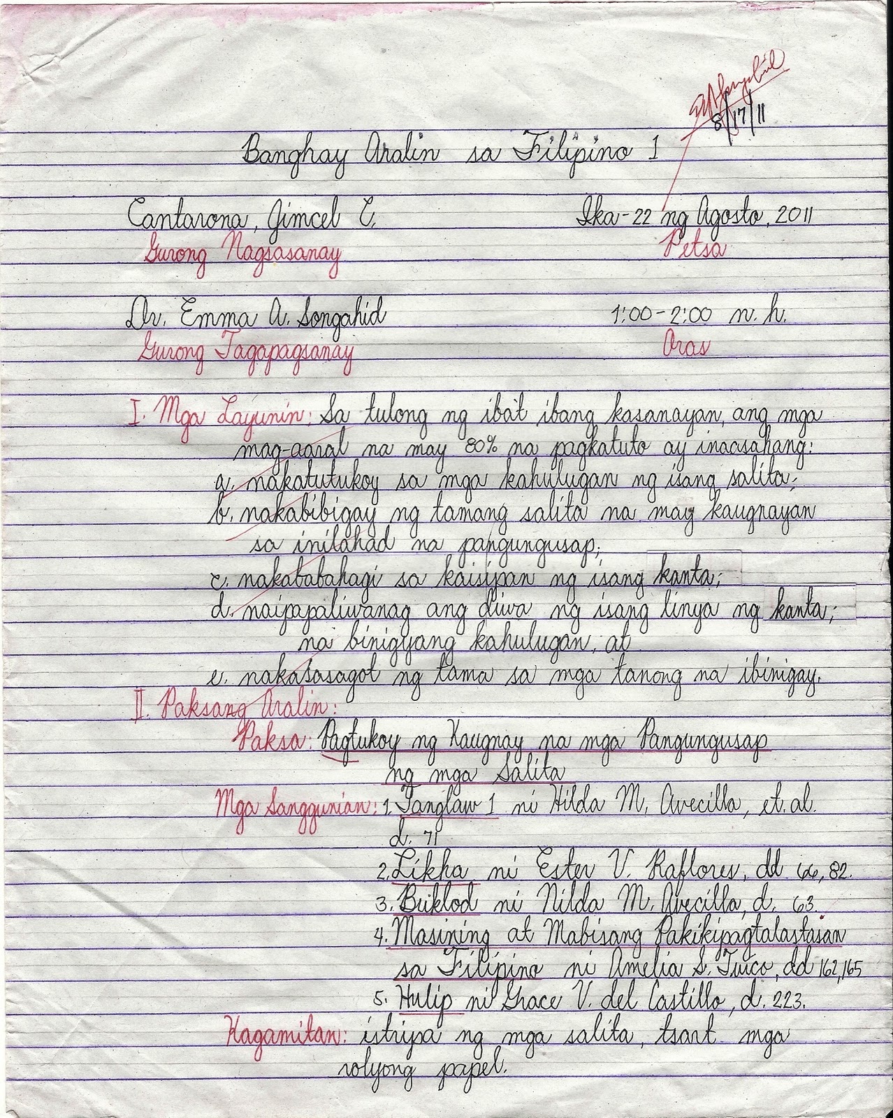 Lesson Plan In Filipino Ideas In Lesson Plan In Filipino Vrogue 1512