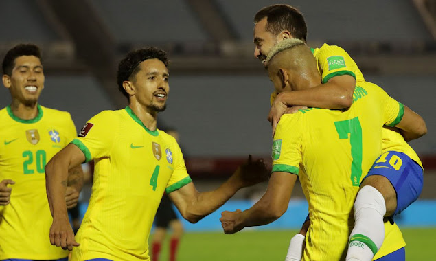  Brasil vence Uruguai e segue 100% nas eliminatórias da Copa do Mundo