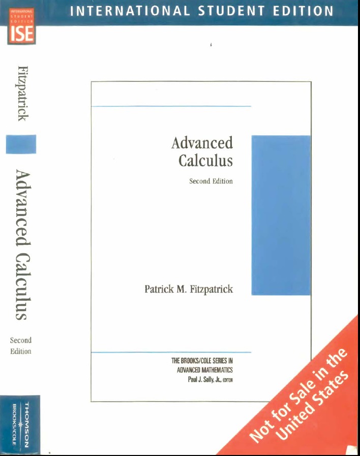 Advanced Calculus ,2nd Edition