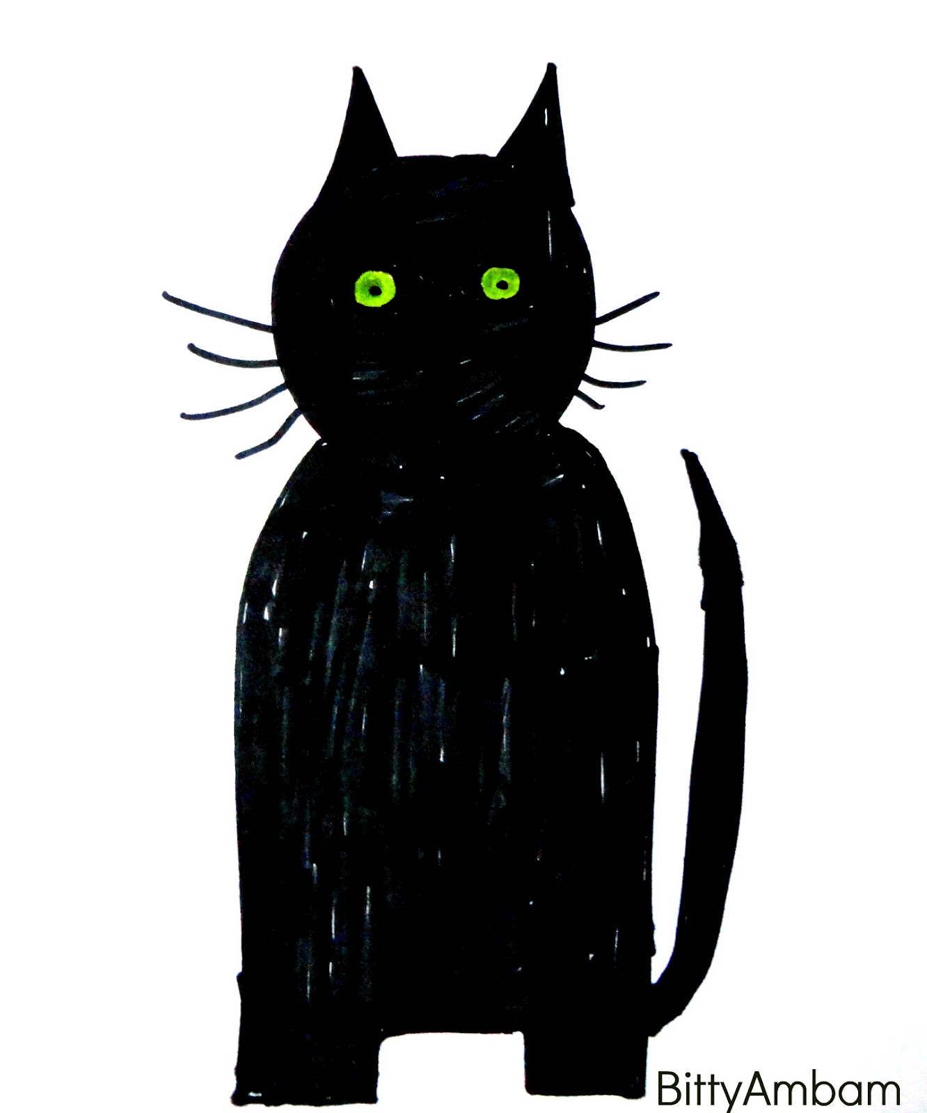 BittyAmbam: Montagsmaler - mal mir eine Katze