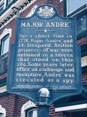 Major Andre Historical Marker in Cumberland County, Pennsylvania