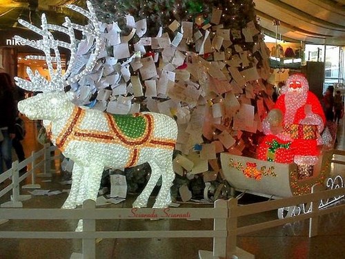 L'albero dei desideri alla stazione Termini