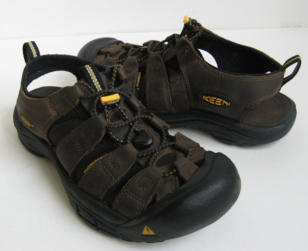 KEEN BROWN OILED LEATHER NEWPORT H2 SANDALS MENS SIZE 8