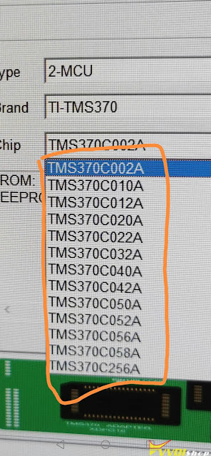VVDI Prog Opel TMS370 Chip Not Connected 7